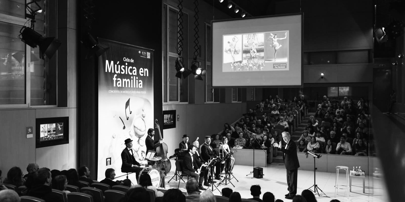 Whatever Jazz Band en la Fundación Canal.