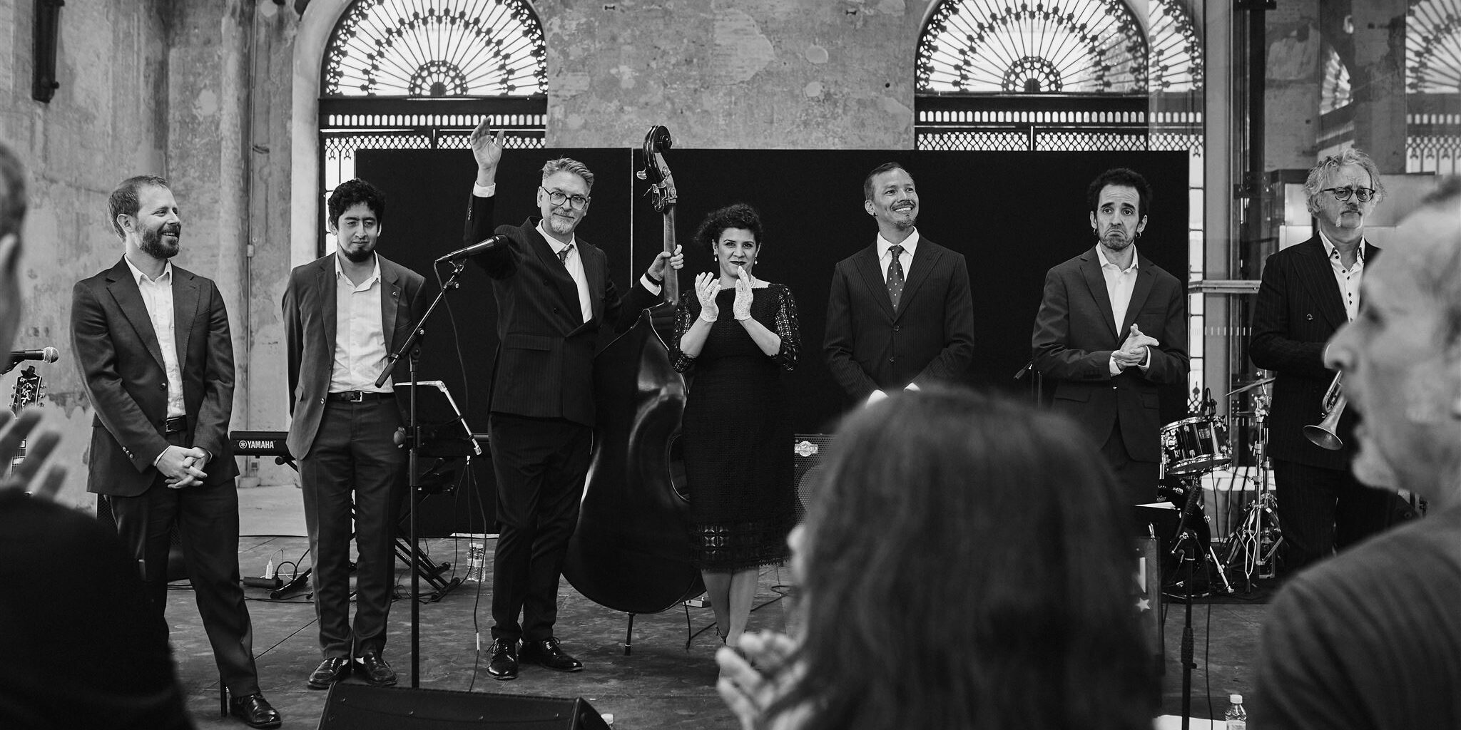 The Good Men Swingtet en la Real Fábrica de Artillería, en Sevilla.